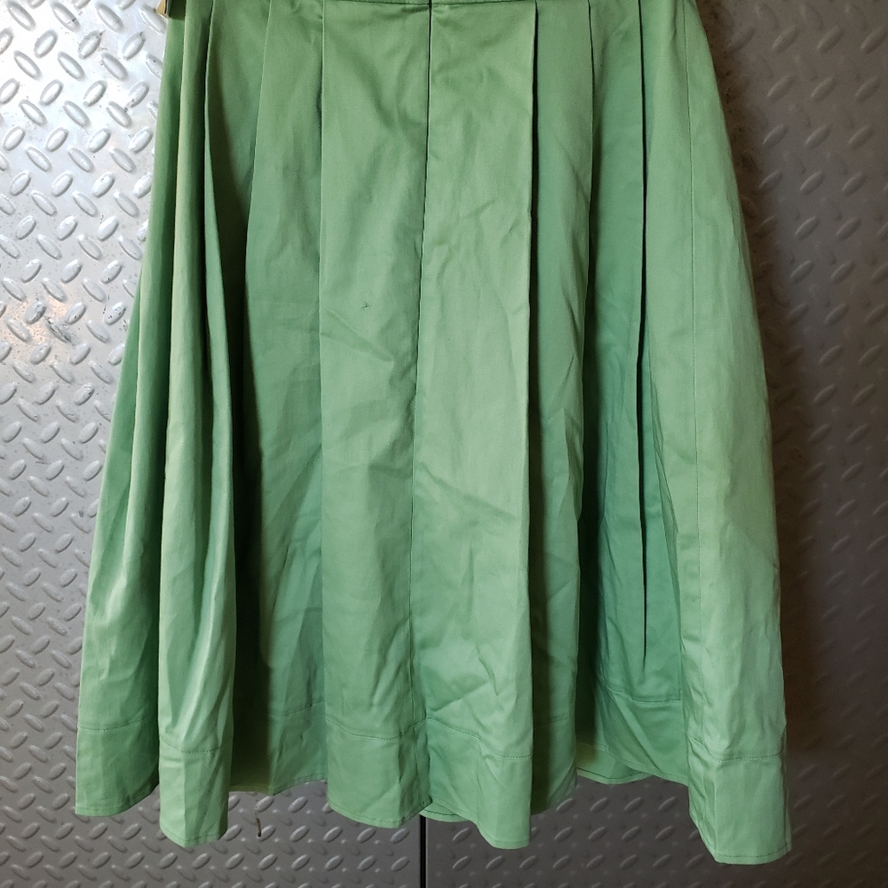 BNWT CALVIN KLEIN pistachio empire waist with POCKETS (4) - Picture 2 of 12